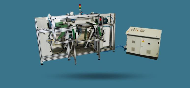 <span>B9-I</span>: Automatic Chucking Machine for wooden broom handles