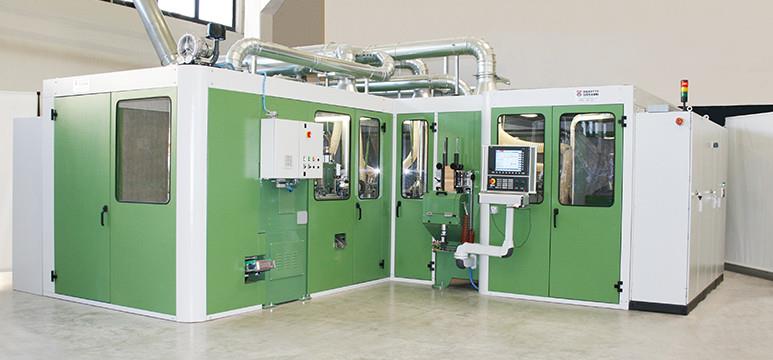 <span>LBH</span>: Complete Automatic Line for milling and sanding paintbrush handles